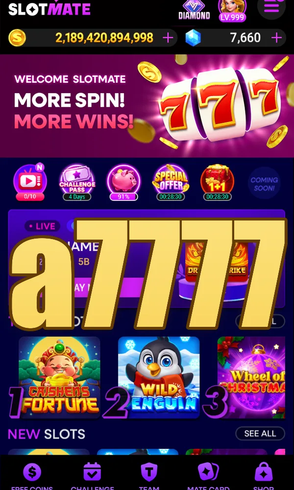 a7777 Tangkapan Layar Resmi APK